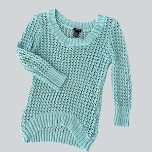 Rue21 Hi-Lo Open Knit Sweater